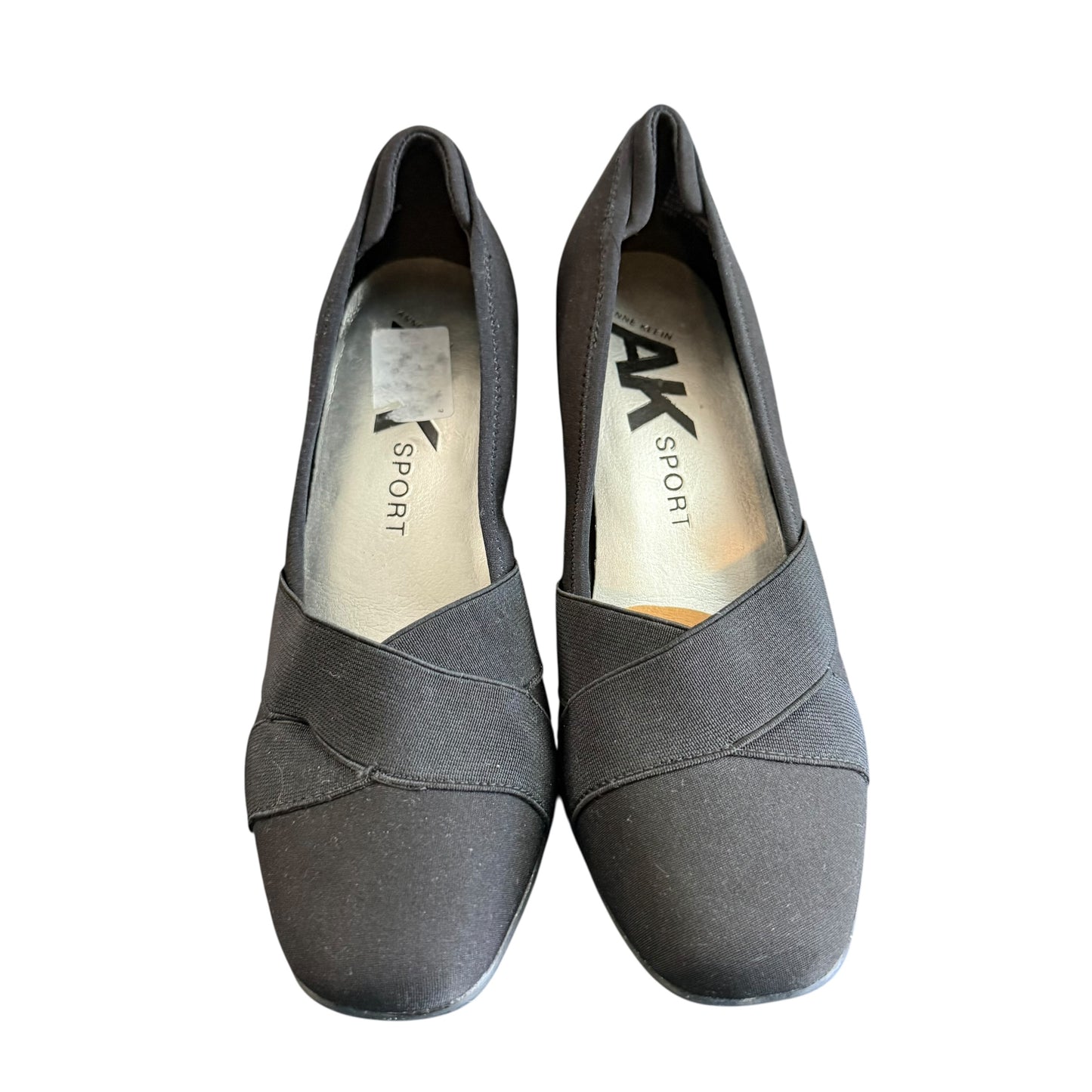 ANNE KLEIN SPORT VIOLETTA PUMP BLACK 100 SZ 7.5