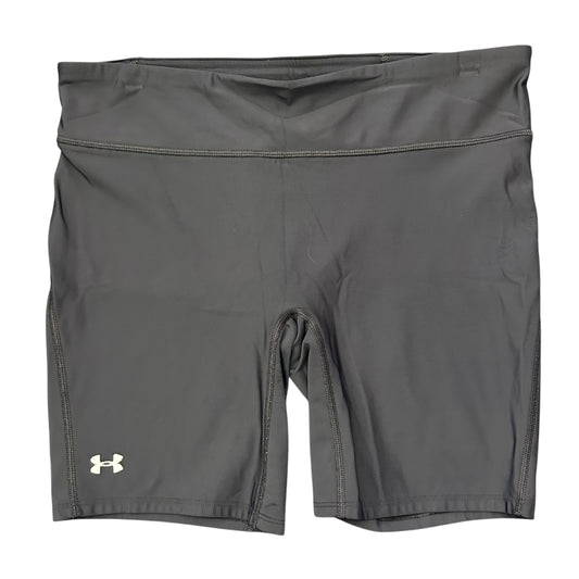 UNDER ARMOUR BLACK BIKER SHORTS 251 LARGE