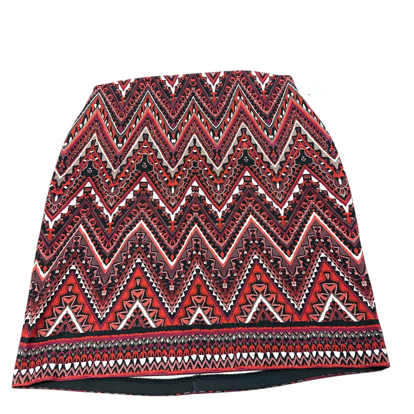 DRESSBARN MULTICOLOR PULL ON SKIRT 217 1X