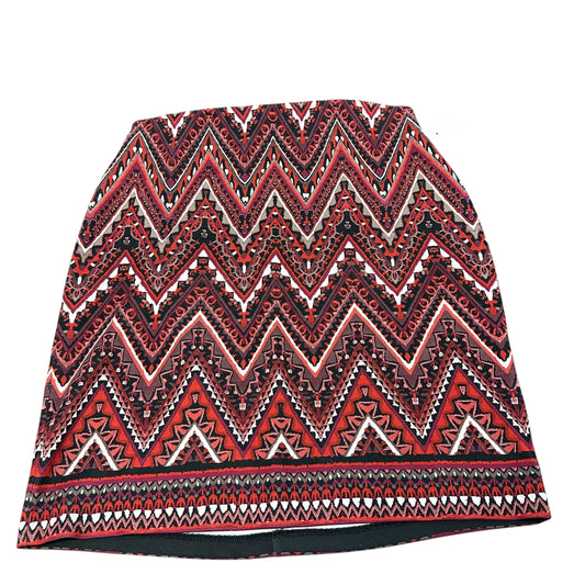 DRESSBARN MULTICOLOR PULL ON SKIRT 217 1X