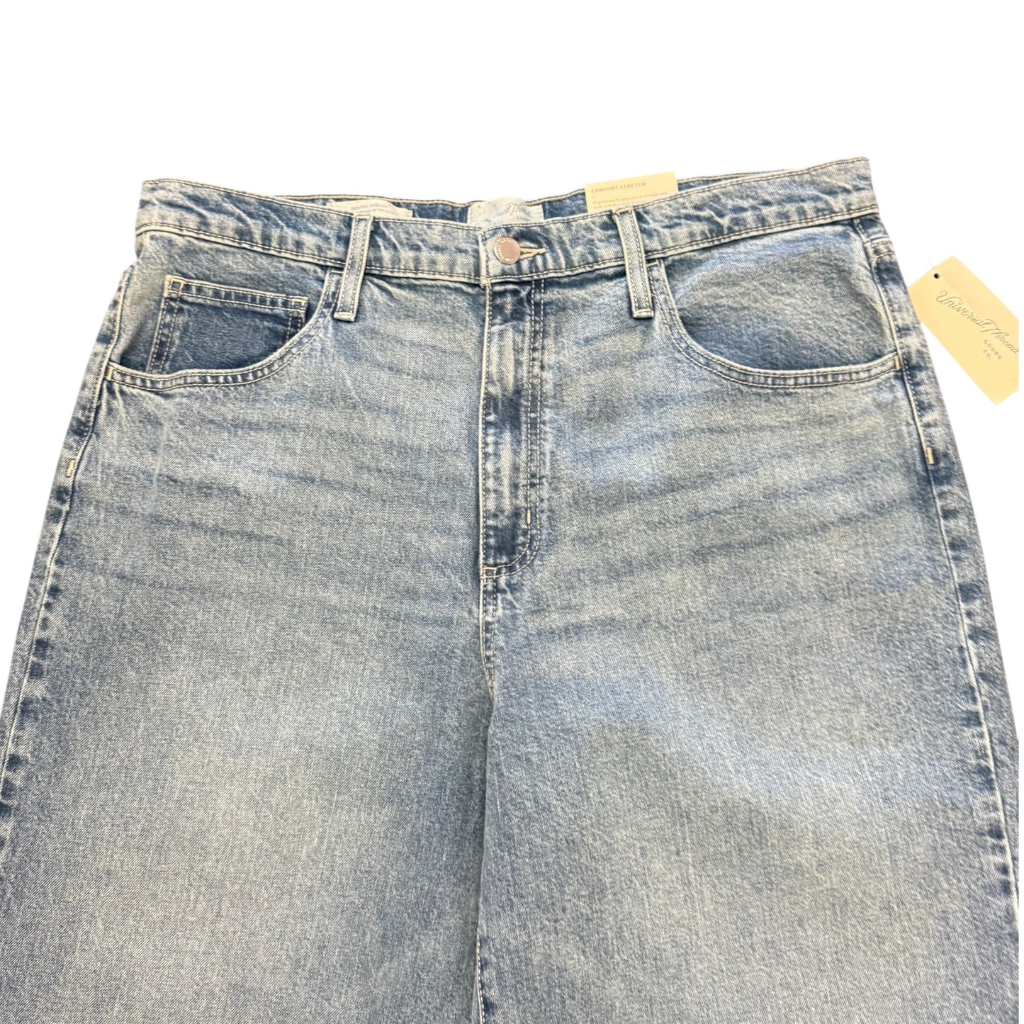 UNIVERSAL THREADS HIGH RISE WIDE LEGS BLUE JEANS NWT 100 SZ 16