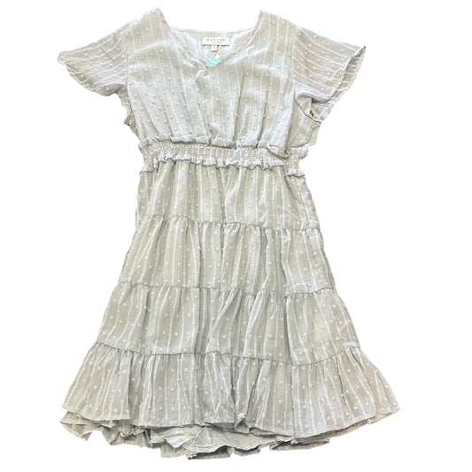 HAYDEN SEAFOAM GREEN SWISS DOT TIERED DRESS NWT 263 SMALL
