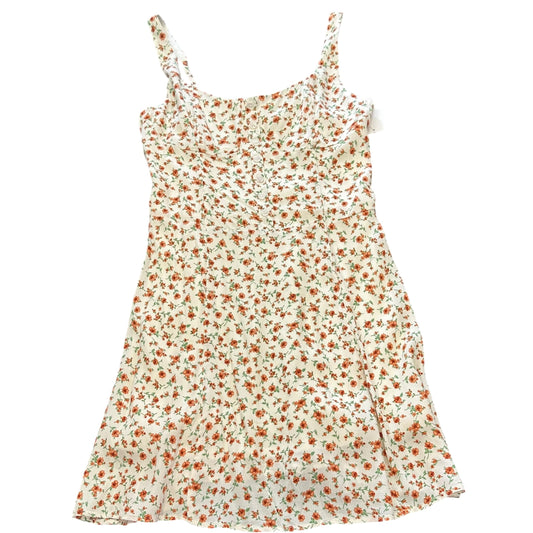 THE WORKSHOP BEIGE FLORAL DRESS NWT 26 LARGE