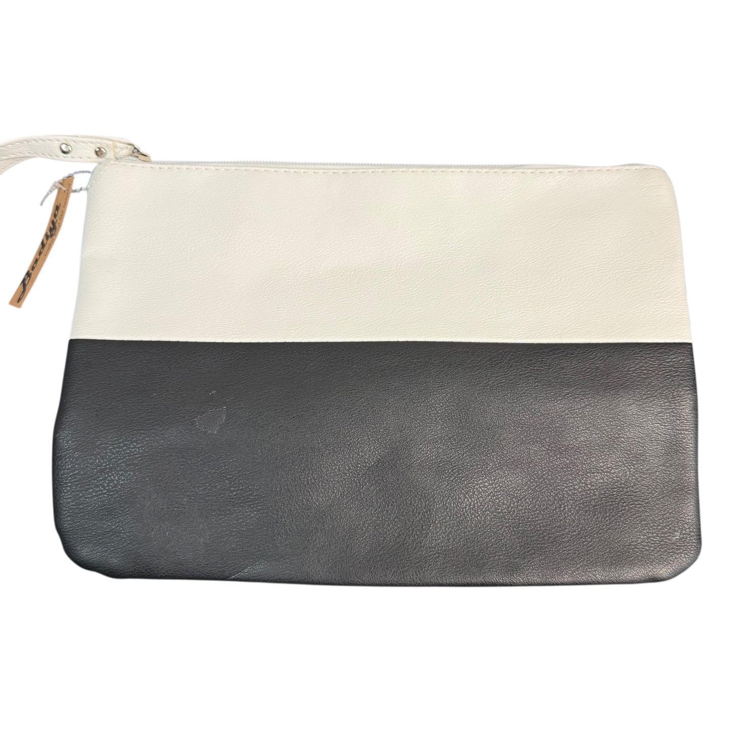 BADIYA WHITE PINK CLUTCH NWT 241