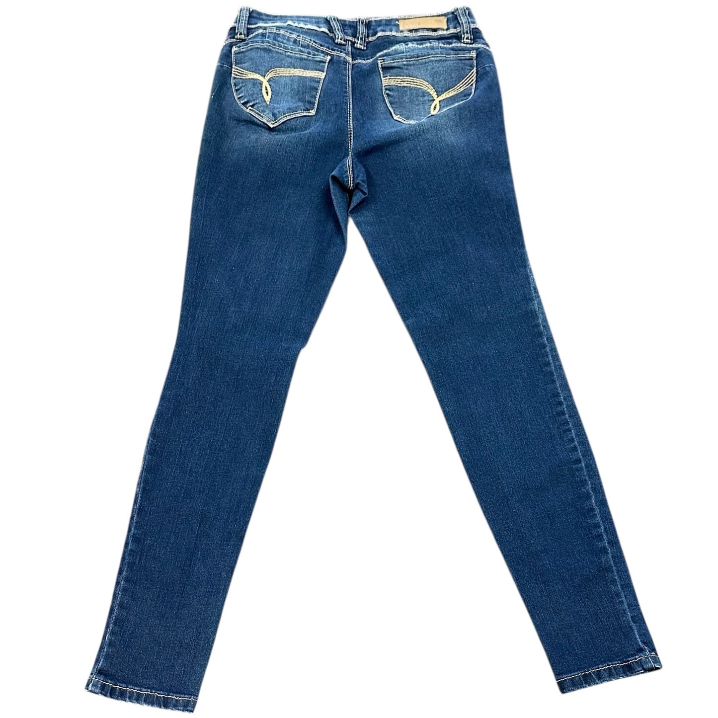 YMI WANNABETTABUTT SKINNY BLUE JEANS MID RISE 92 SZ 5