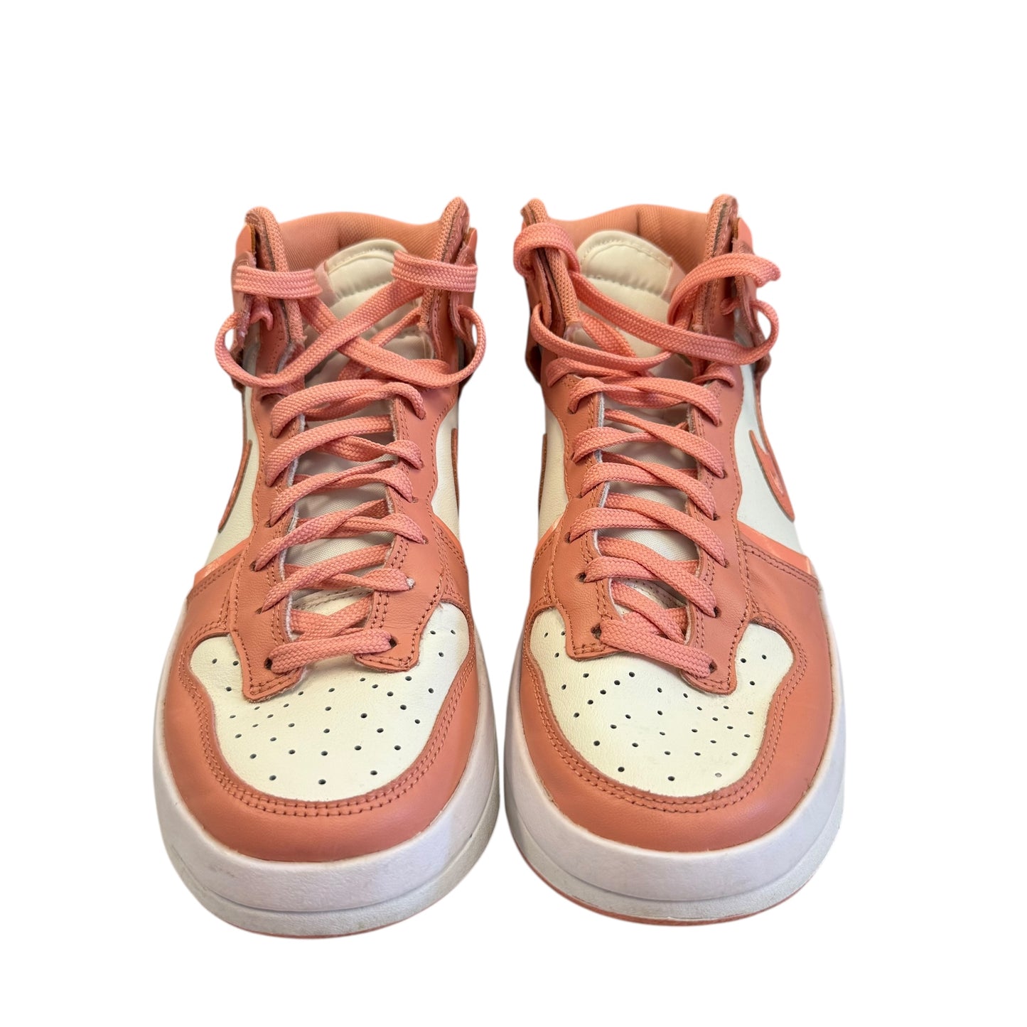 NIKE DUNK HIGH UP CRIMSON BLISS SNEAKERS 215 SZ 8