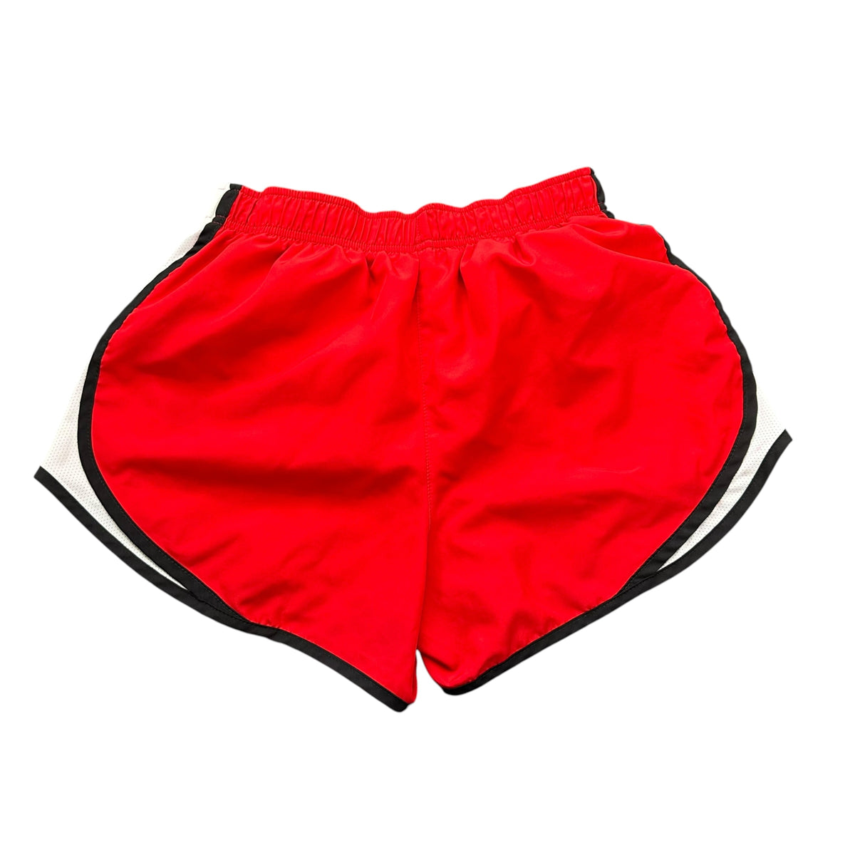 NIKE RUNNING TEMPO SHORTS RED BLACK WHITE LINER 100 SMALL