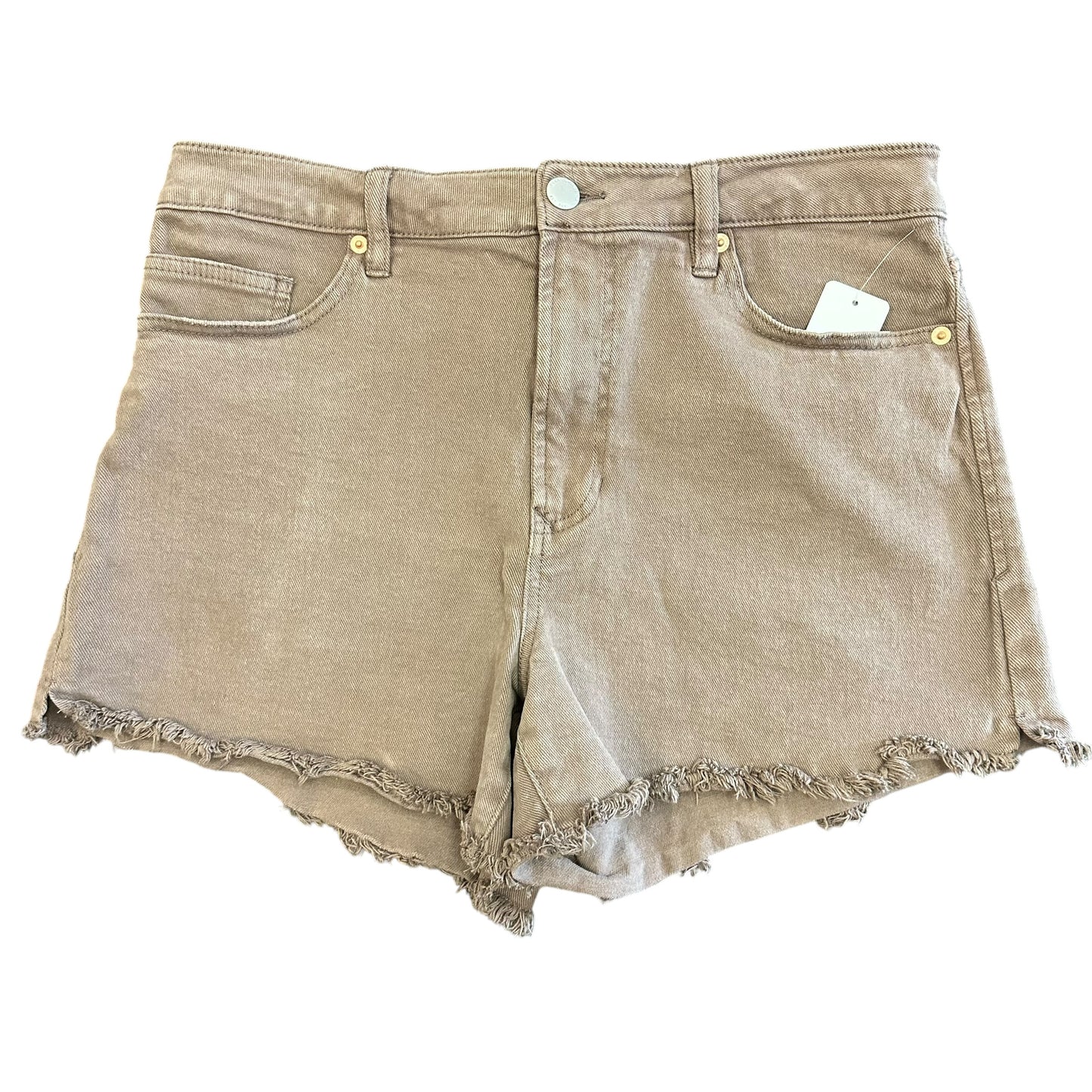 DEAR JOHN IVY SHORT DENIM BROWN SUPER HIGH-RISE 285 SZ 10/30