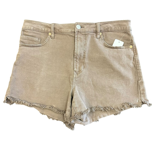 DEAR JOHN IVY SHORT DENIM BROWN SUPER HIGH-RISE 285 SZ 10/30