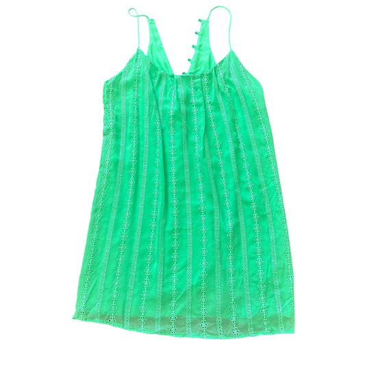 LUCY LOVE GREEN DRESS SLEEVELESS NWT 198 MEDIUM