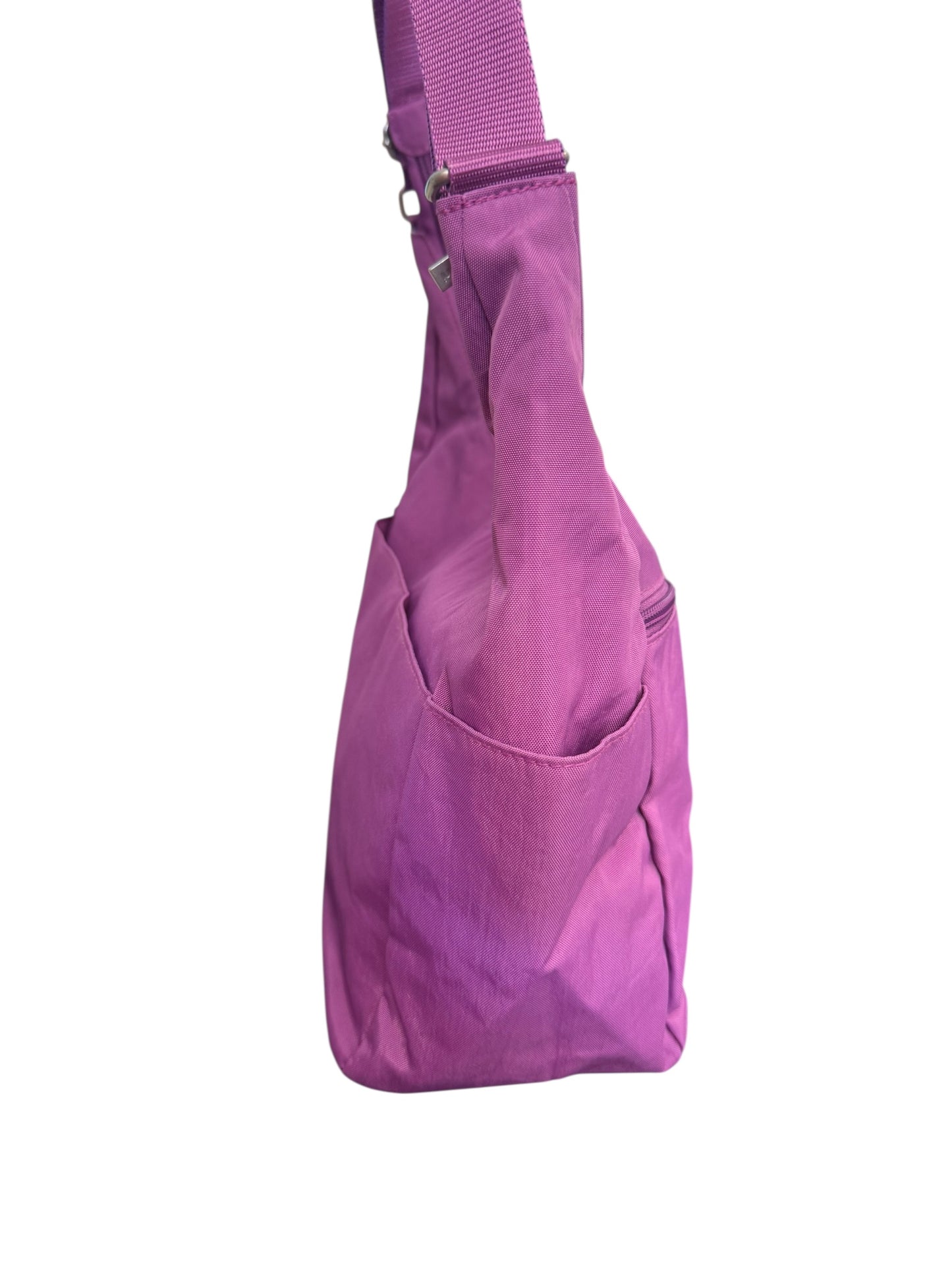 BAGGALLINI SECURTEX ANTI THEFT CROSSBODY SLASH & CUT RESISTENT PURPLE 258 OS