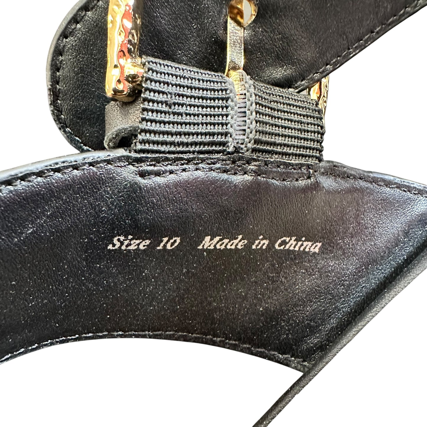 DOLCE VITA BOBBY PLATFORM SANDAL BLACK 123 SZ 10