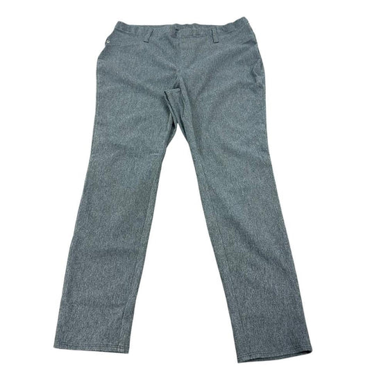 FADED GLORY GRAY PULL ON PANTS 227 2X
