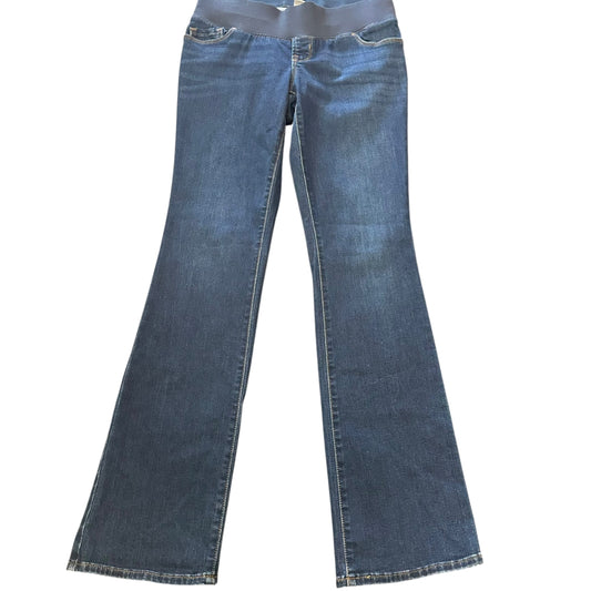 INDIGO BLUE MATERNITY STRAIGHT LEG JEANS DENIM 100 XL