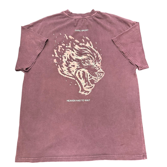 DARC SPORT MAROON LION TSHIRT 143 LARGE