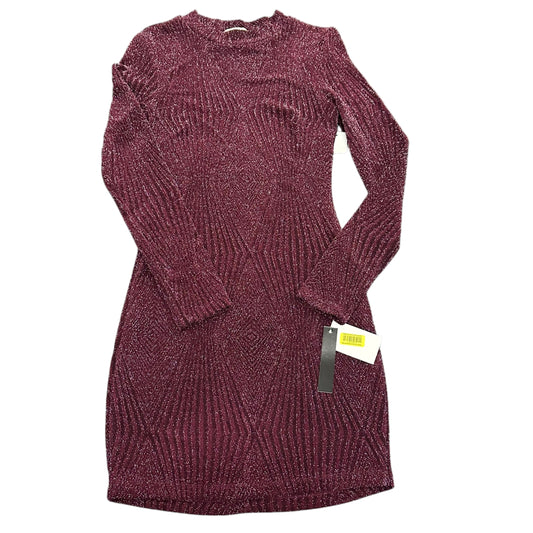 XTRAORDINARY RAISIN PURPLE COCKTAIL DRESS BODYCON NWT 75 SMALL