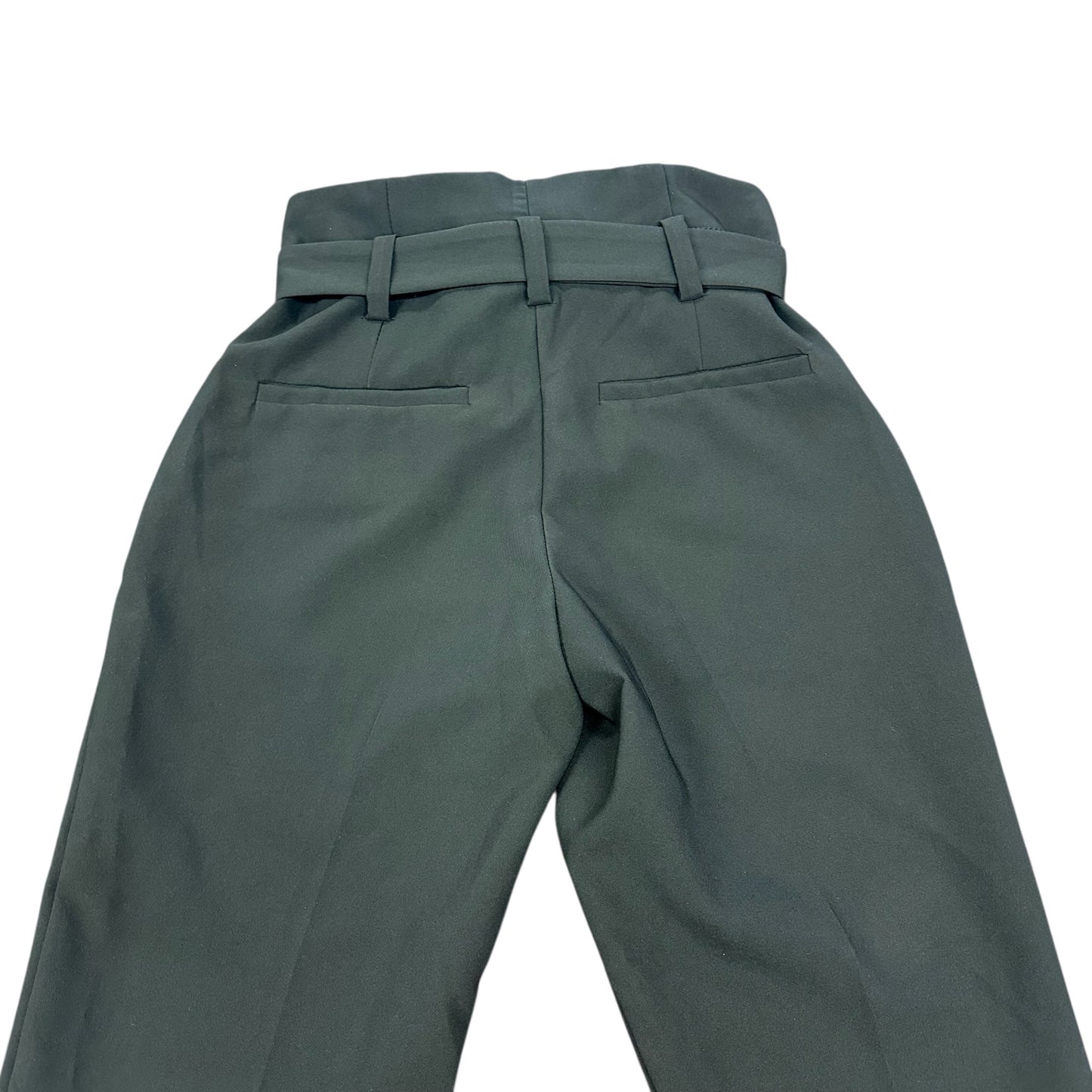 7TH AVENUE NEW YORK & CO BLACK TROUSERS W BELT 236 SZ 2