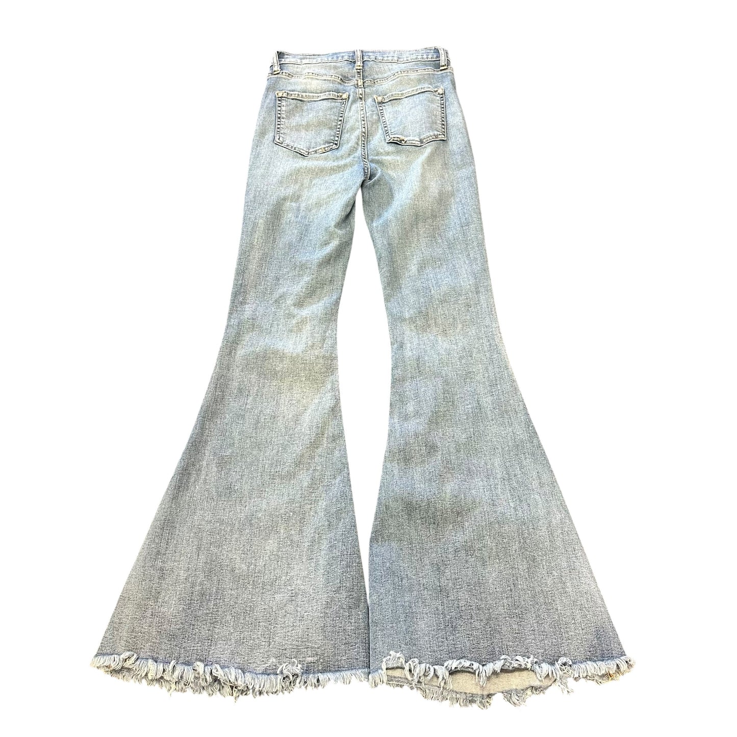SNEAK PEEK HIGH RISED SUPER FLARE DENIM JEANS 143 SZ 9/29