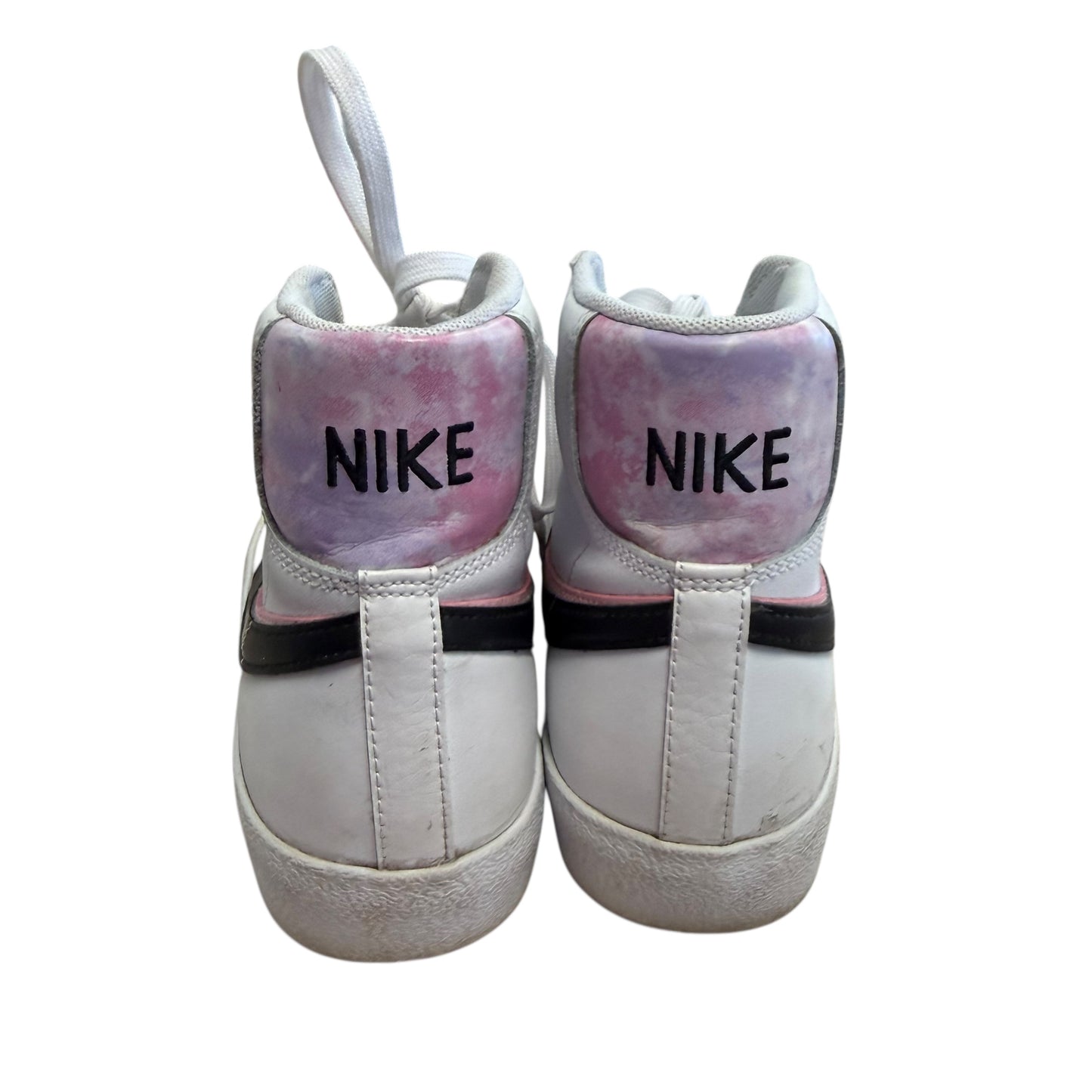 NIKE BLAZER MID 77 SE GS WHITE ARTIC PUNCH SNEAKERS 248 SZ 6Y/7.5 W