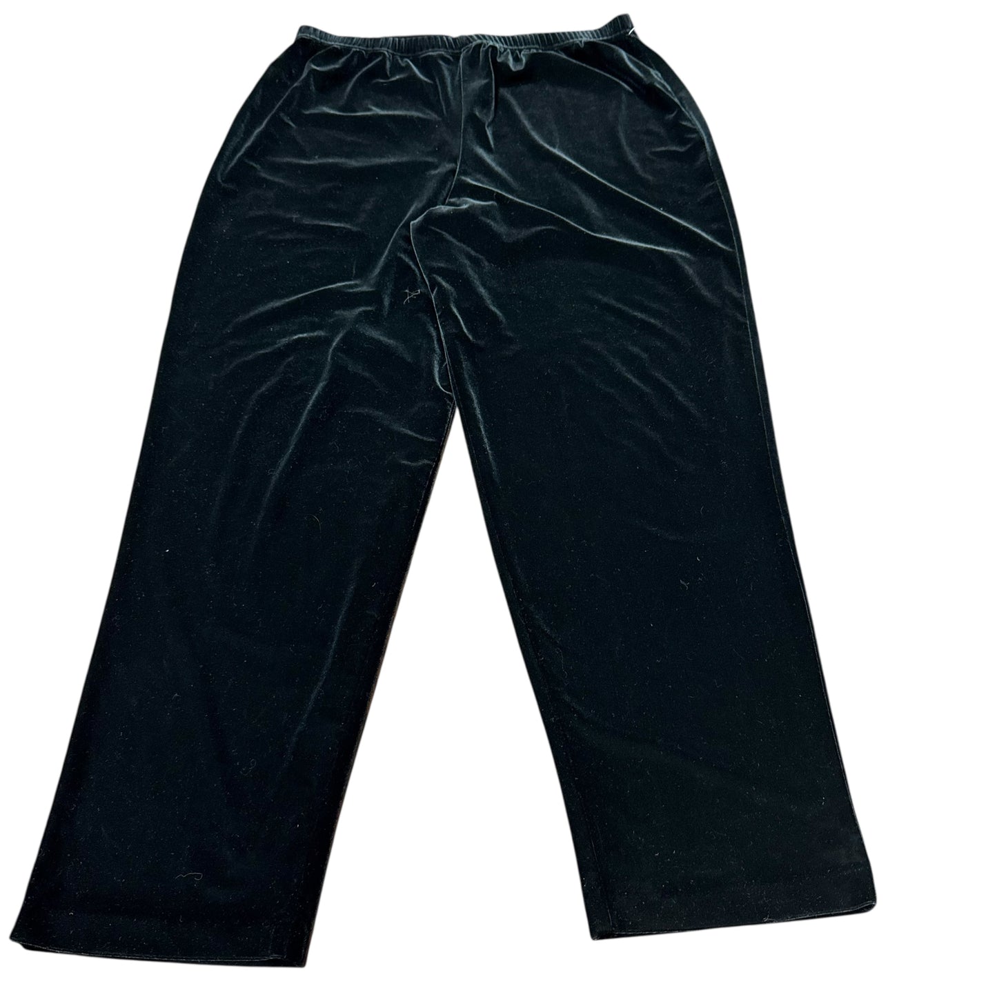 CONNECTED APPAREL BLACK VELVET OUTFIT SET 212 SZ 18W
