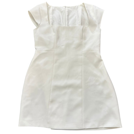 LAFENG WHITE MINI DRESS CAP SLEEVES NWOT 100 XL