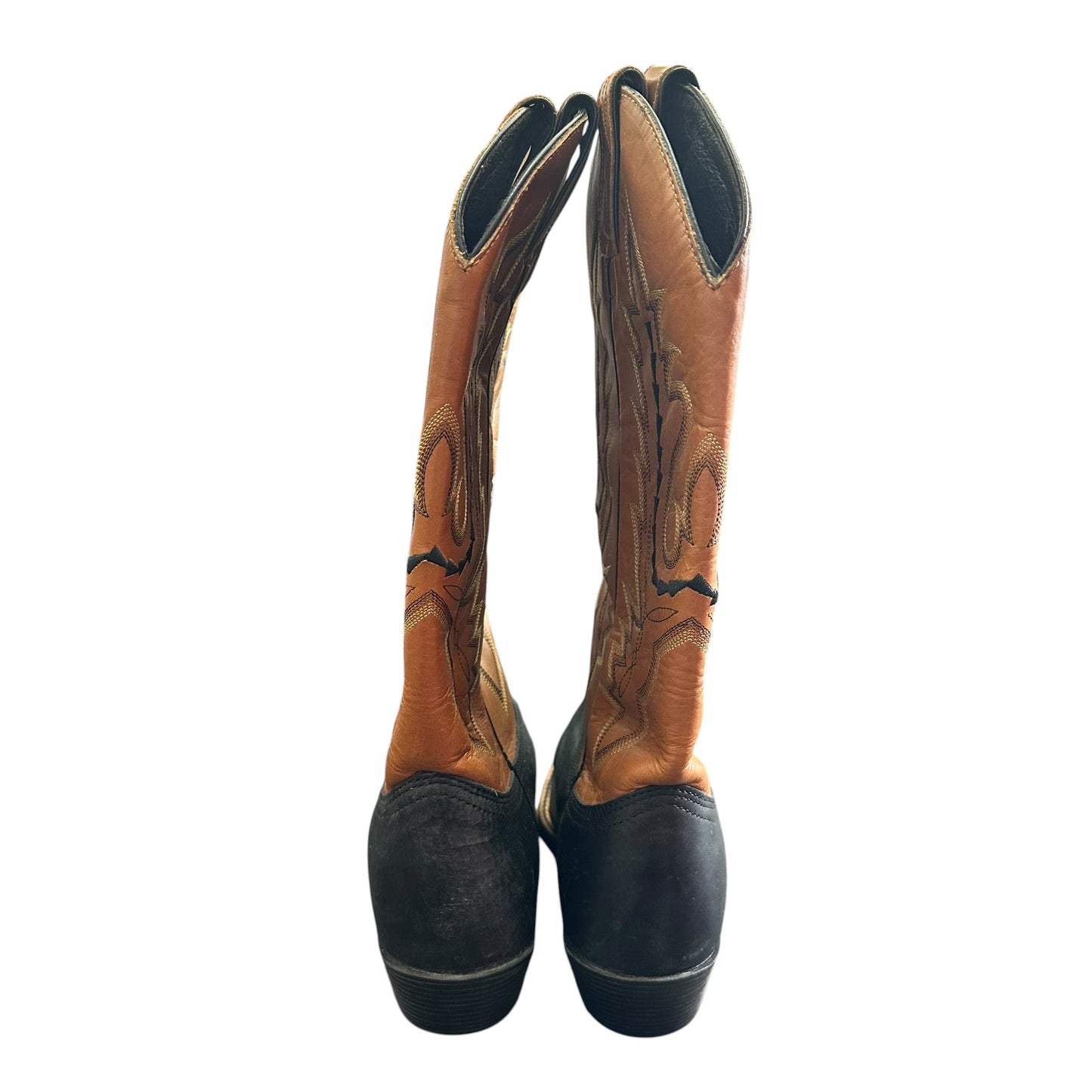 JUSTIN WOMENS WESTERN COWBOY BOOTS 100 SZ 6.5