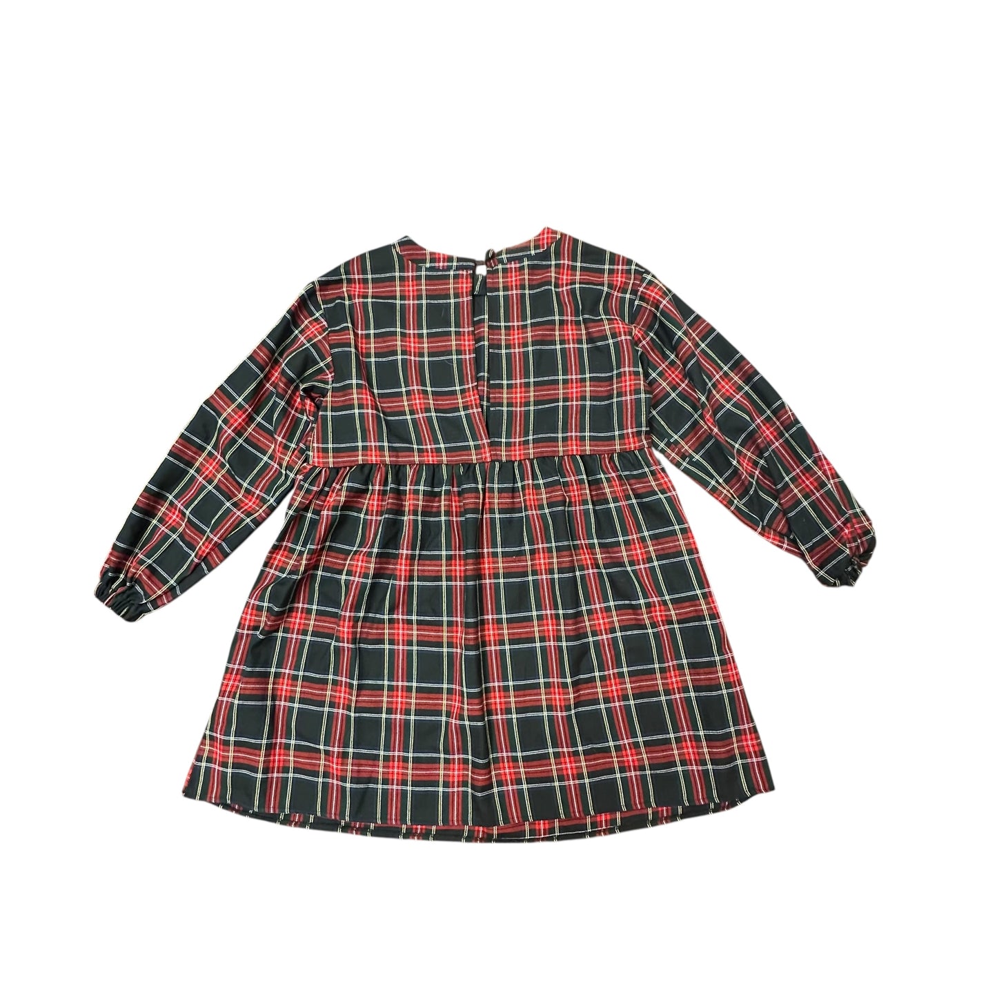 COLLUSION BLACK PLAID DRESS 100 SZ 0