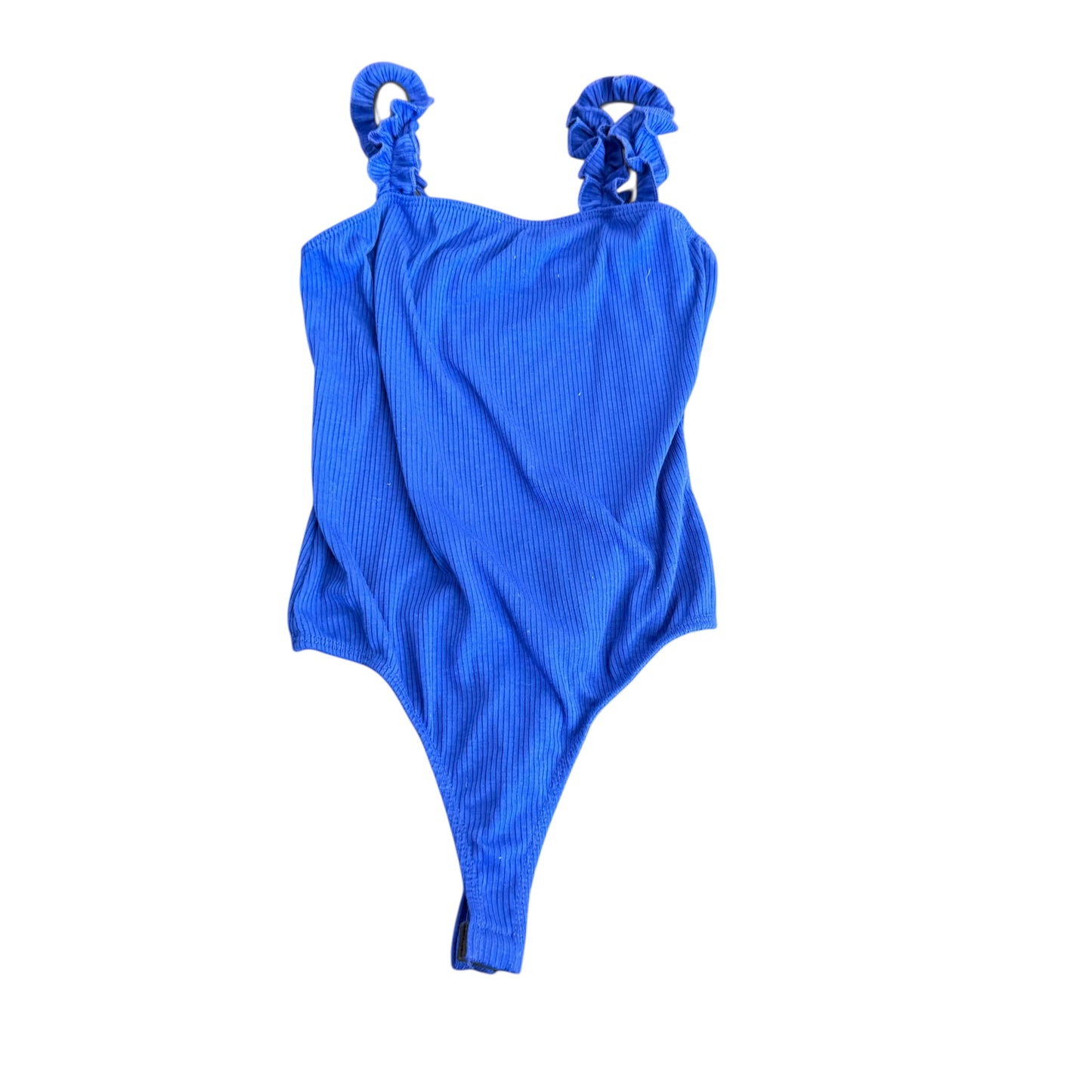 SAINTS 21 BLUE RIBBED BODYSUIT 100 MEDIUM