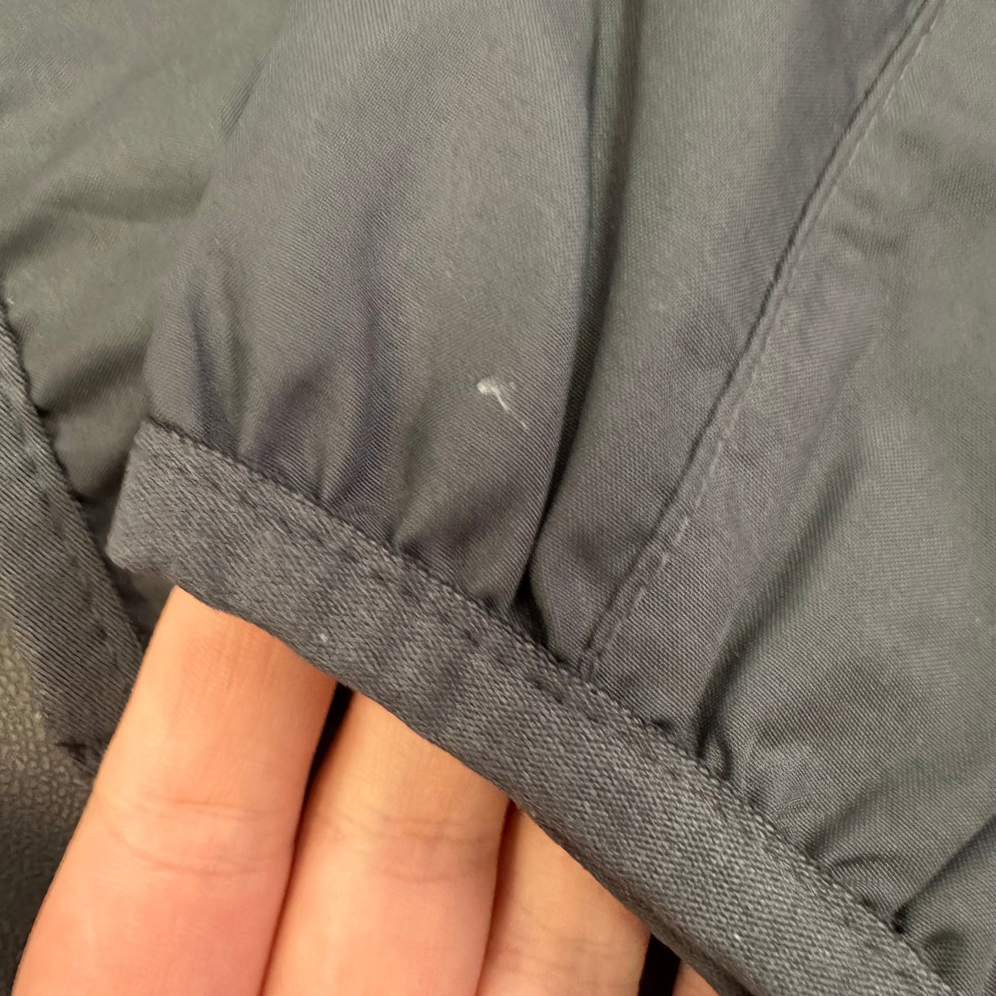 PORT AUTHORITY GRAY WINDBREAKER FULL ZIP JACKET TEXAS TECH 100 XL
