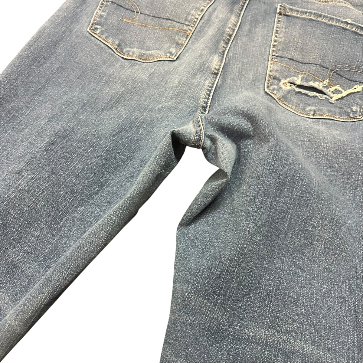 AMERICAN EAGLE THE DREAM JEAN CURVY SUPER HI RISE JEGGING 100 SZ 16 LONG **