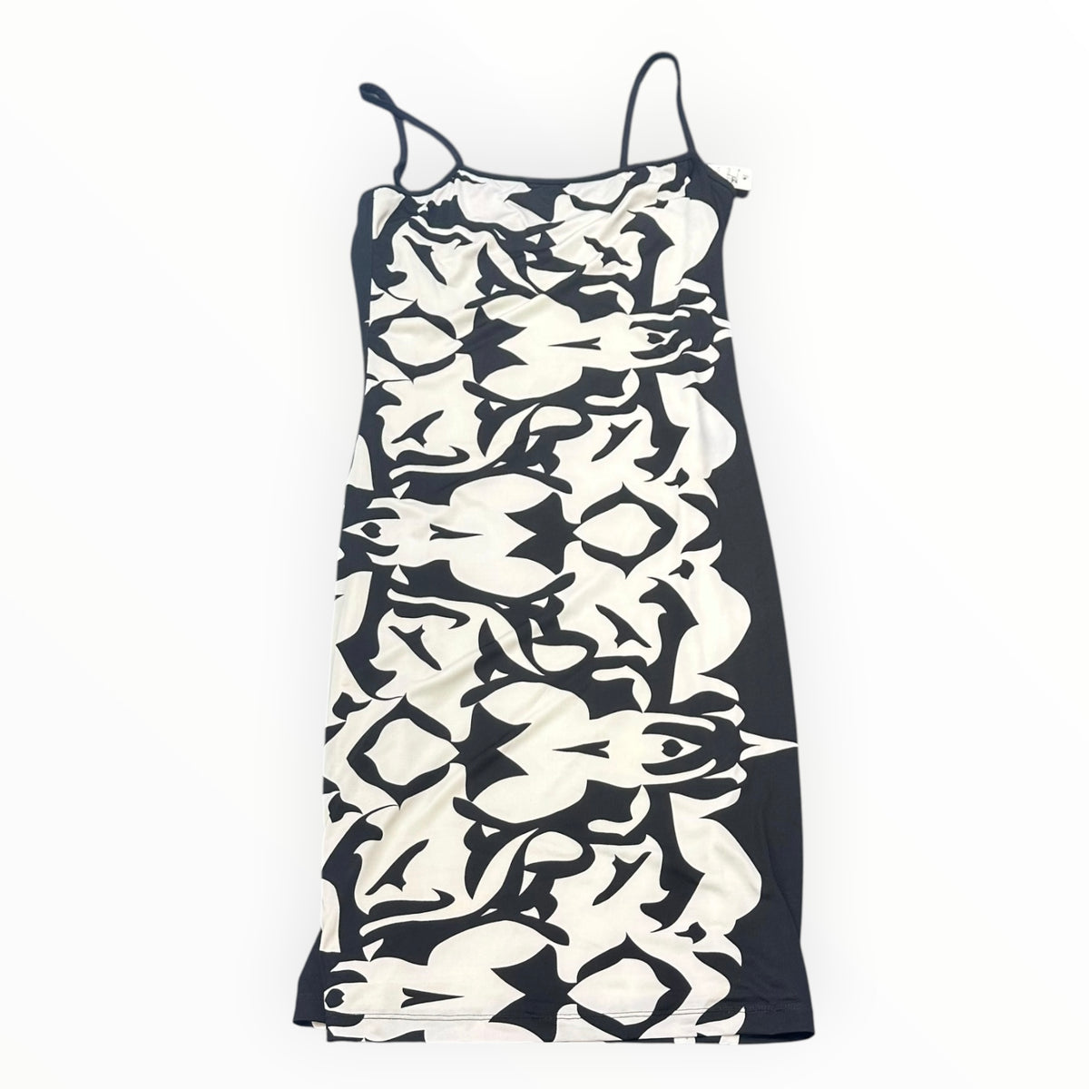 ANALILI BLACK WHITE DRESS 198 LARGE??