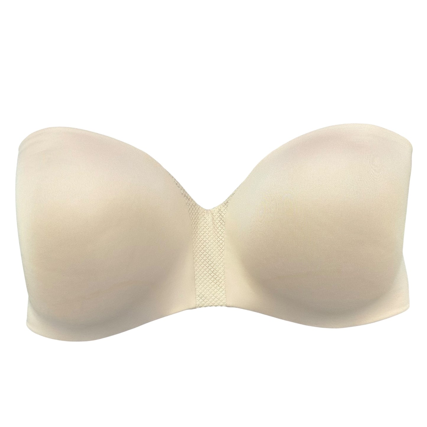 MAIDENFORM NUDE STRAPLESS BRA 143 36DD