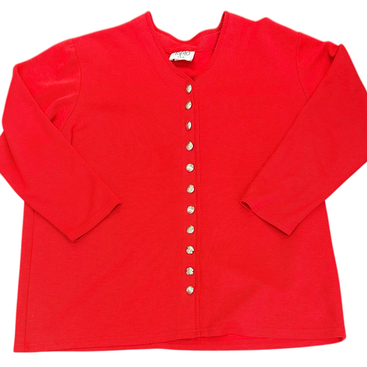 TOPIO RED 2 PIECE SET VINTAGE 289 LARGE