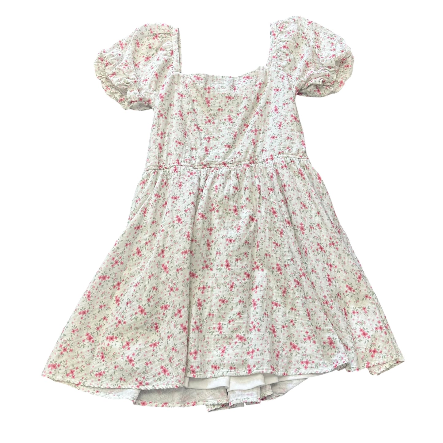 TULLALAHBEE WHITE FLORAL DRESS 265 XL