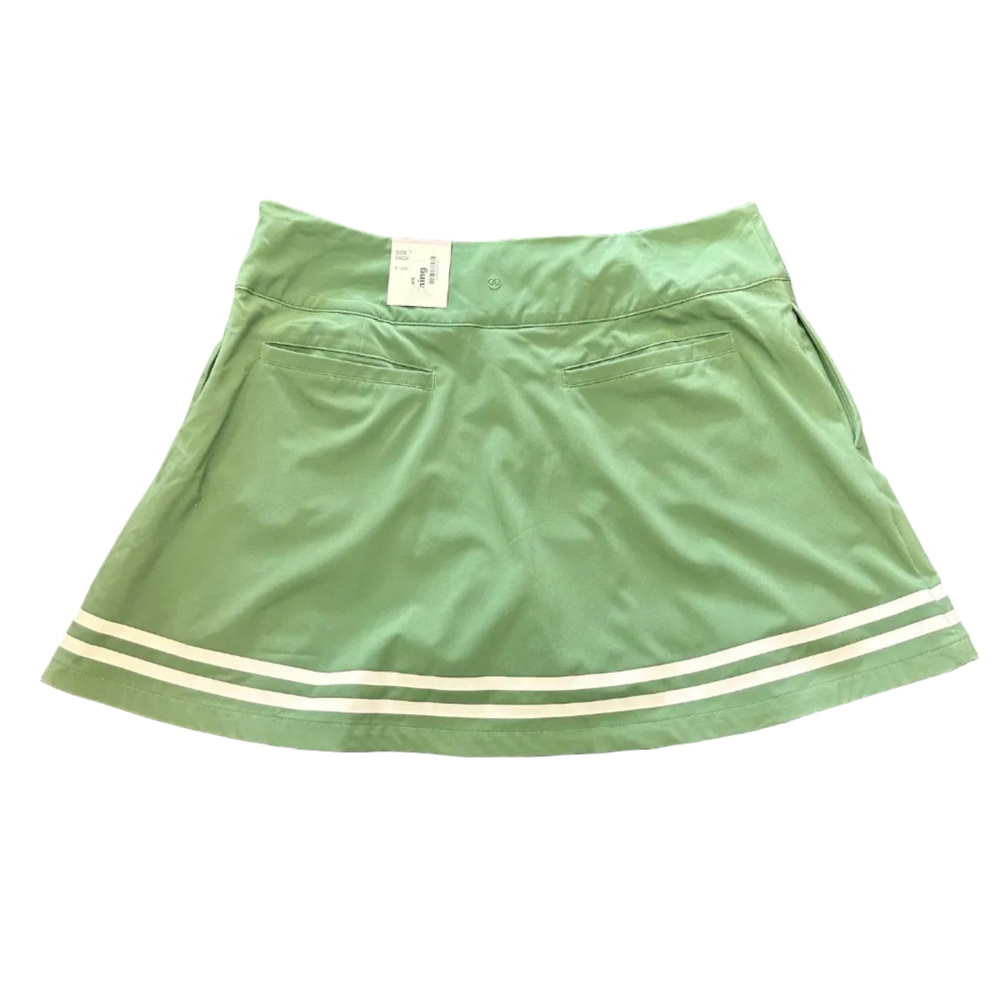 CALIA GREEN 15" TRUELIGHT SKORT DARK GREEN NWT $74 100 SZ 12