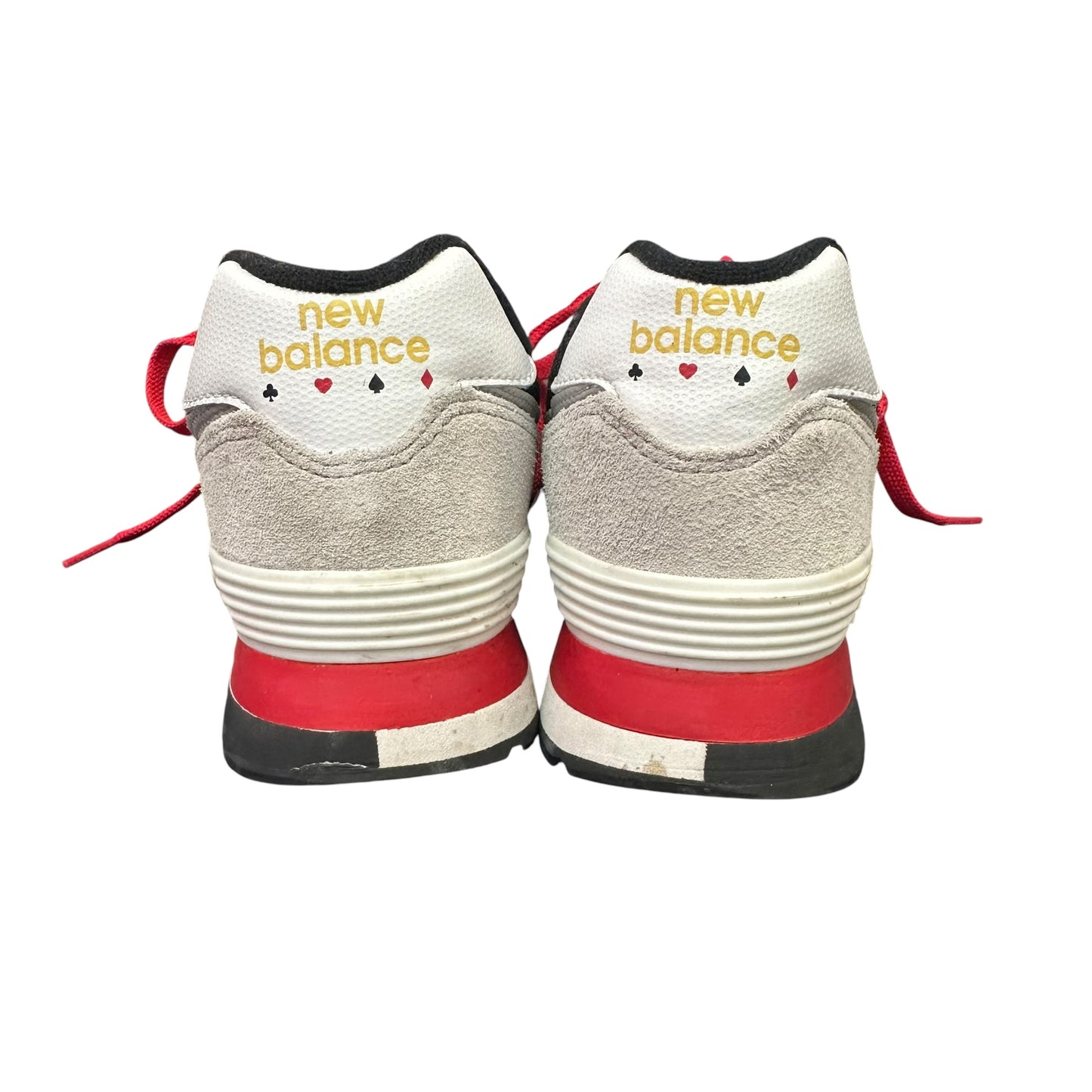NEW BALANCE PLAYING CARD RED SNEAKERS 263 SZ 8