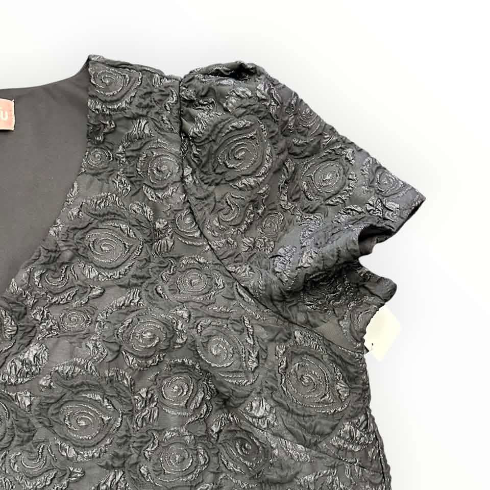 SHOW ME YOUR MUMU JEANETTE BLACK FLORAL DRESS 123 3X