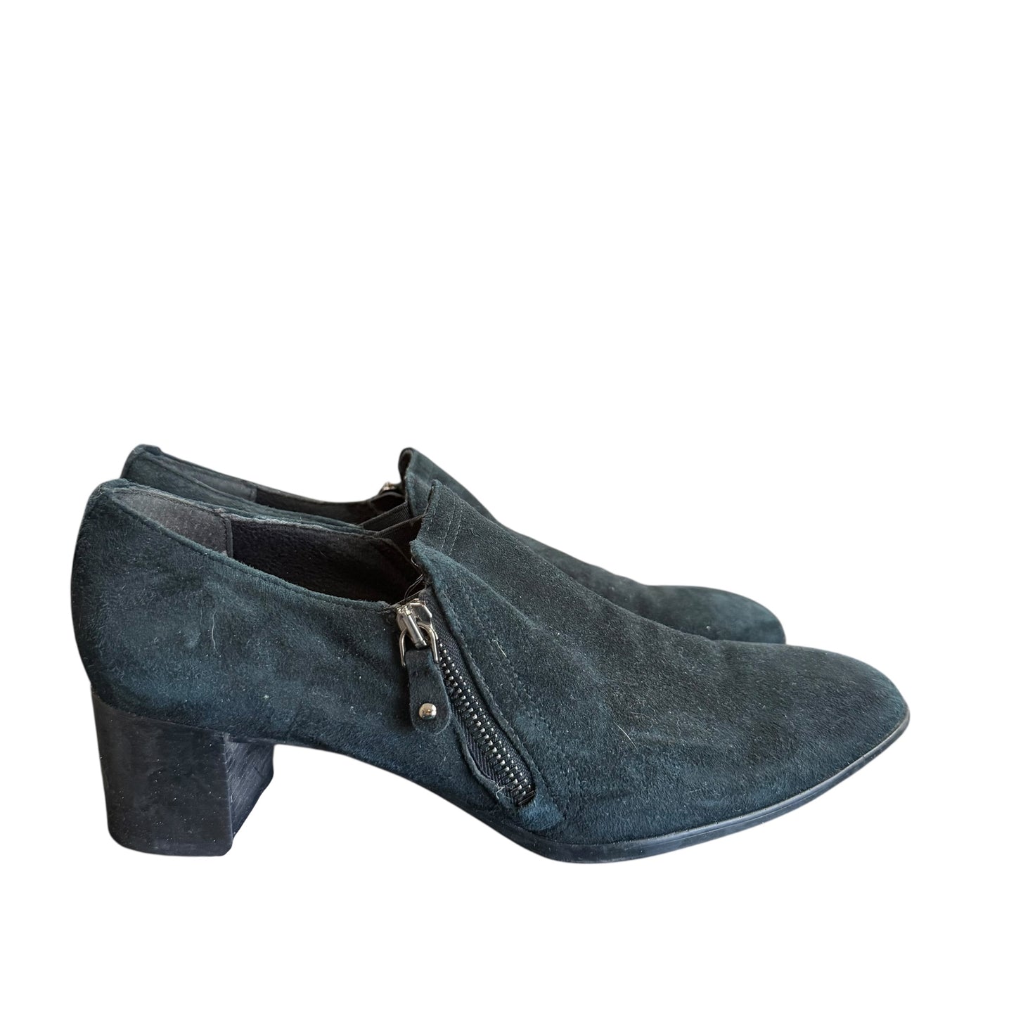 MUNRO SUEDE ANKLE BOOTIES 220 SZ 9