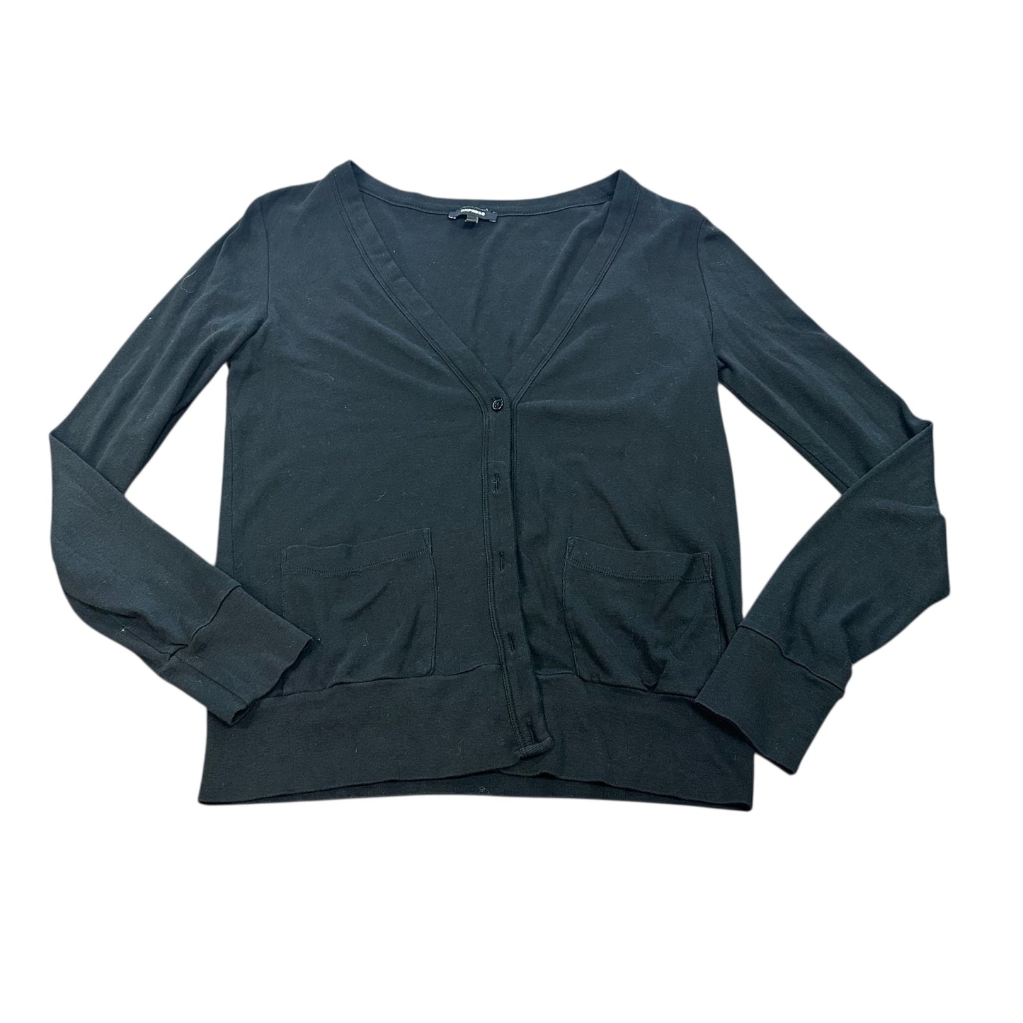 EXPRESS BLACK CARDIGAN 208 SMALL