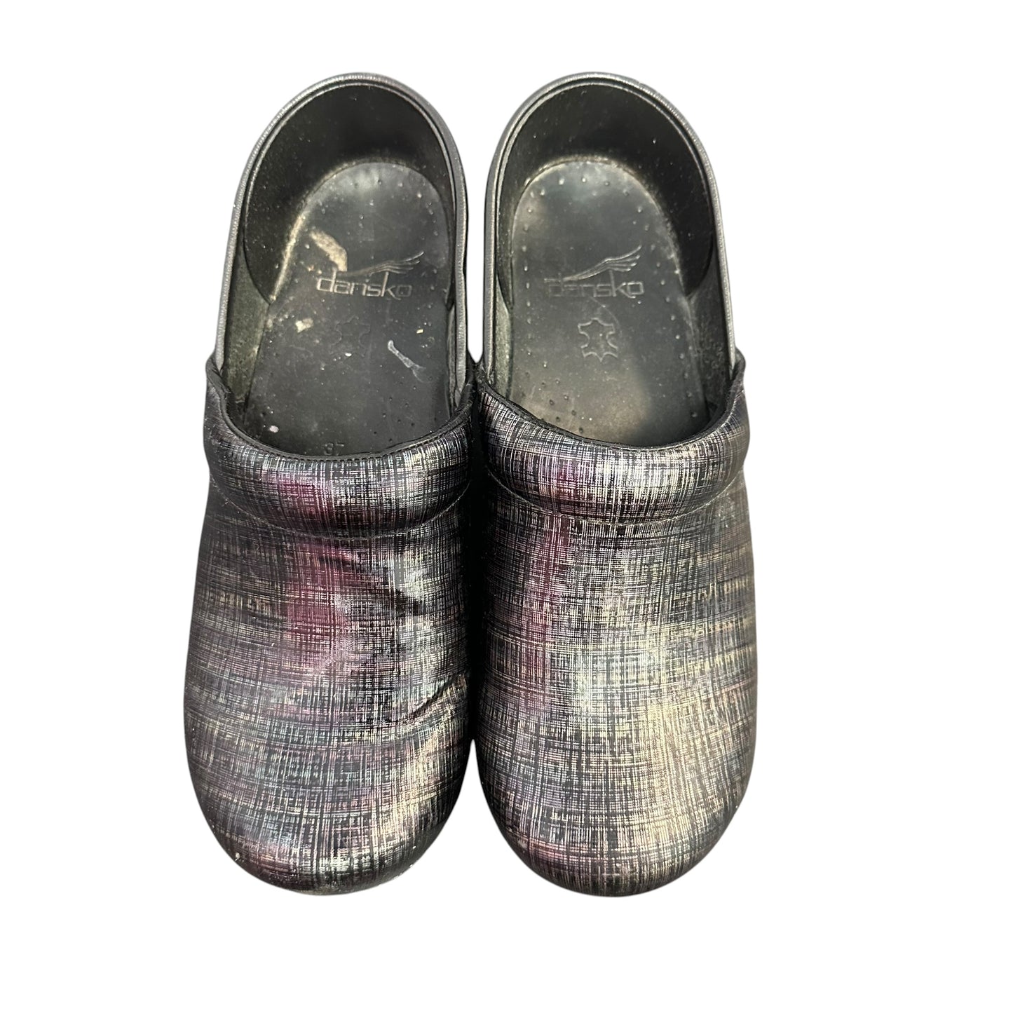 DANSKO PLAID CLOGS 100 SZ 6/37