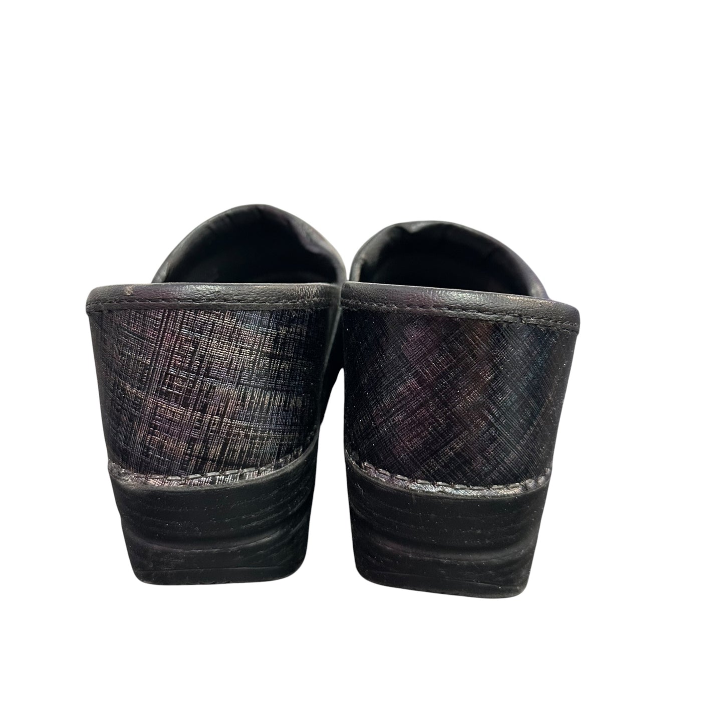 DANSKO PLAID CLOGS 100 SZ 6/37