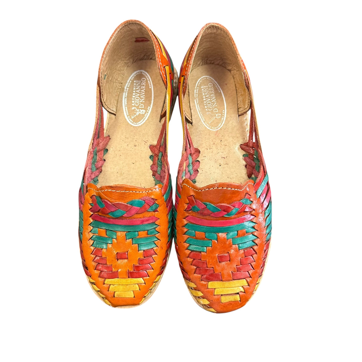 COLORFUL LEATHER GIOVANNI FLATS 227 SZ 8