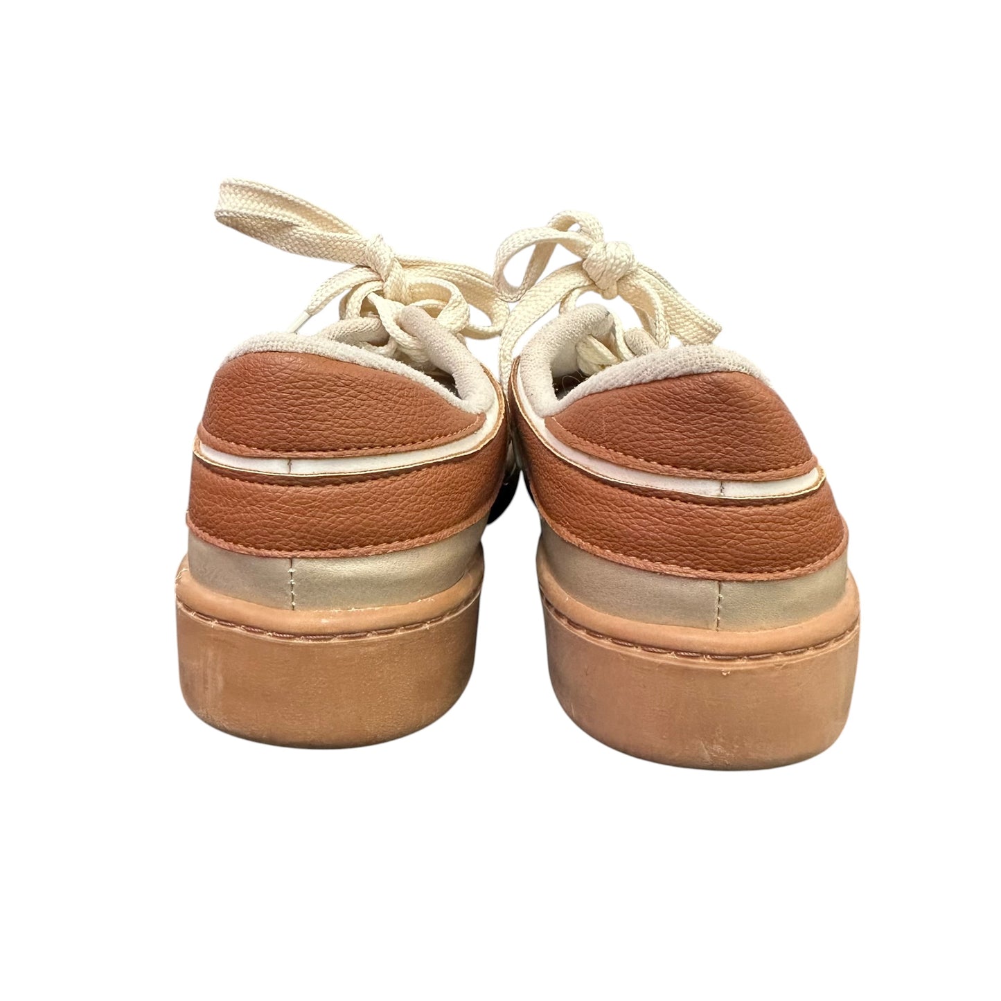 MKS BEIGE BROWN SNEAKERS 14 SZ 7
