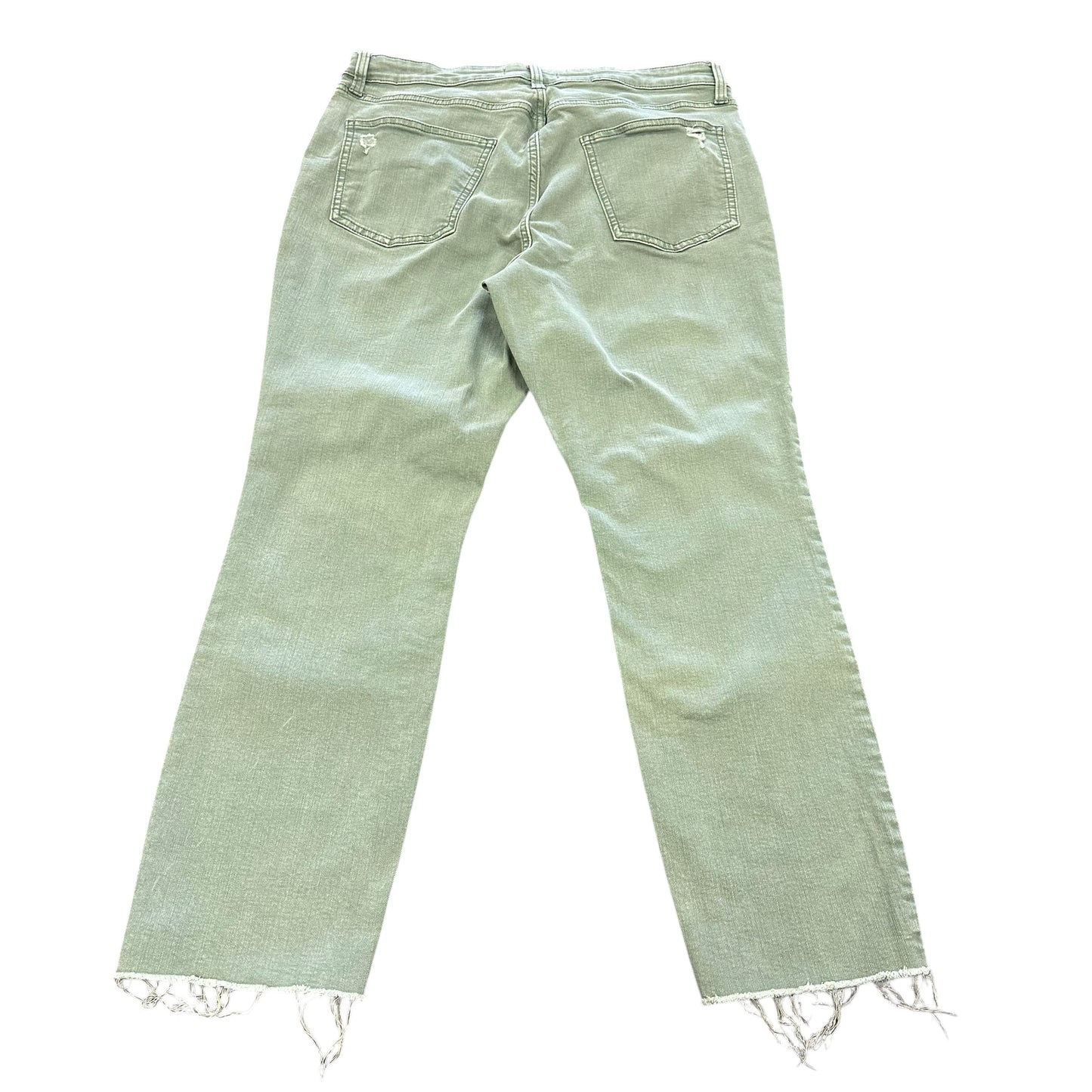 LC LAUREN CONRAD SKINNY ANKLE GREEN JEANS 8 SZ 14