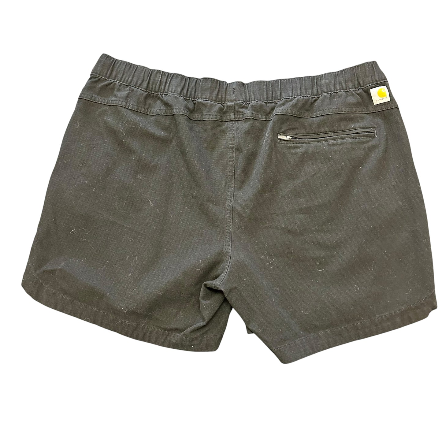 CARHARTT BLACK SHORTS RELAXED FIT 100 XL