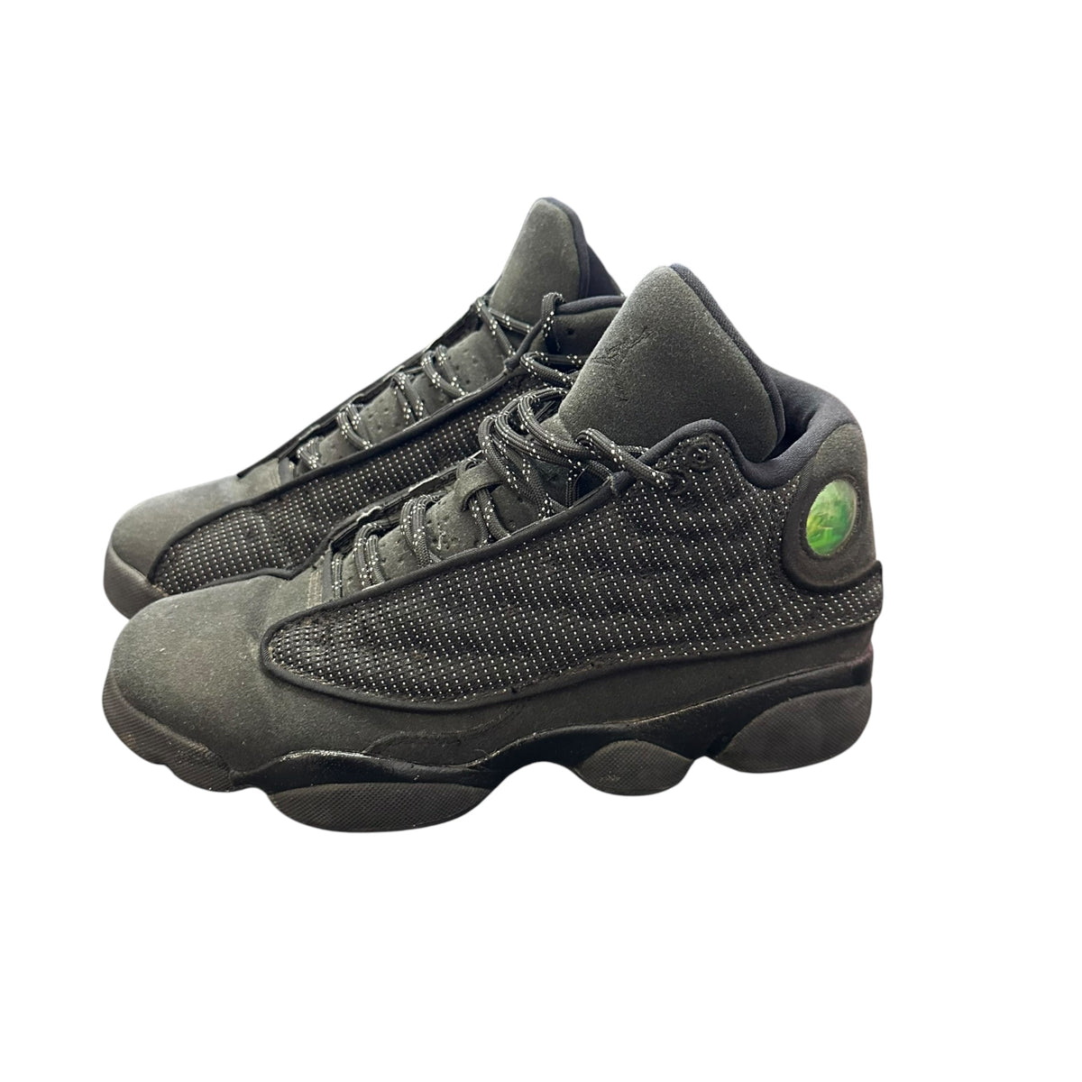 AIR JORDONS 13 BLACK CAT SNEAKERS 287 SZ 6.5Y