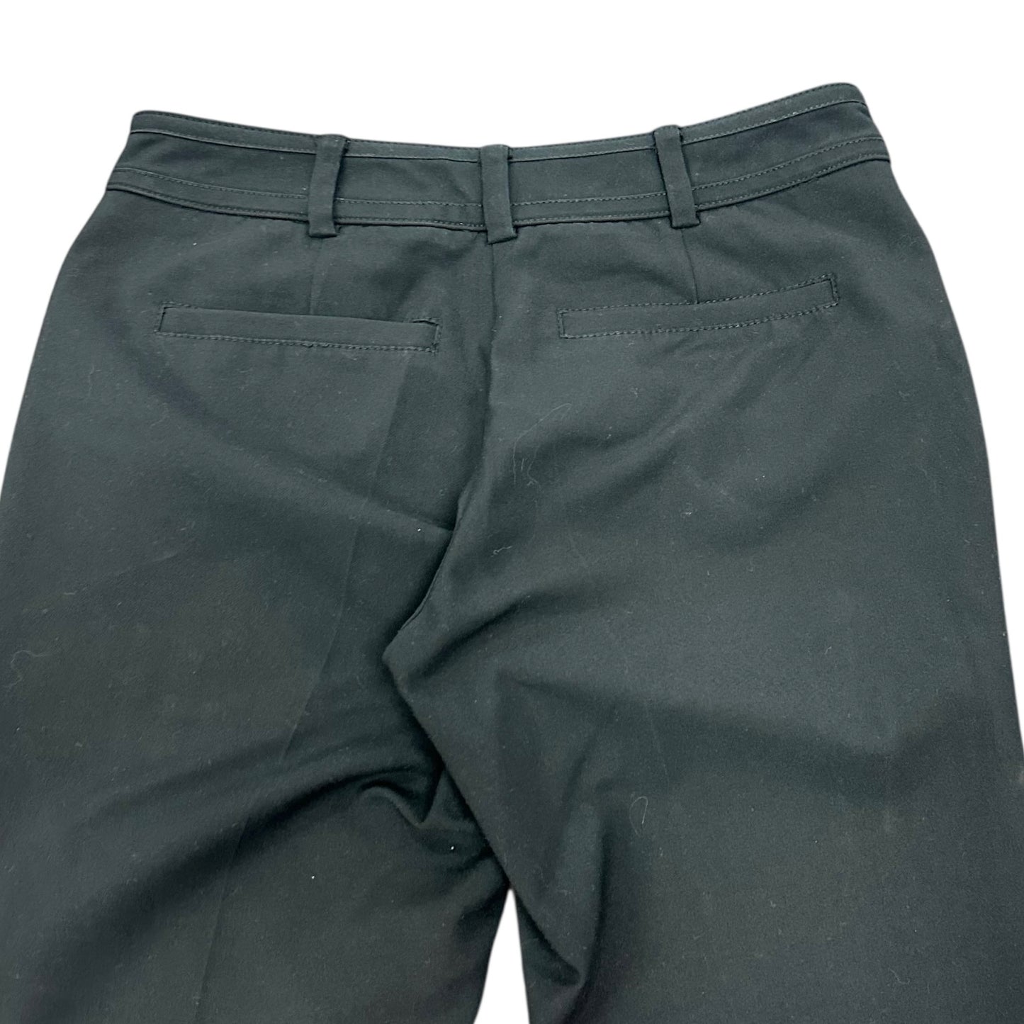 7TH AVENUE NEW YORK & CO BLACK TROUSERS SZ 4 LONG