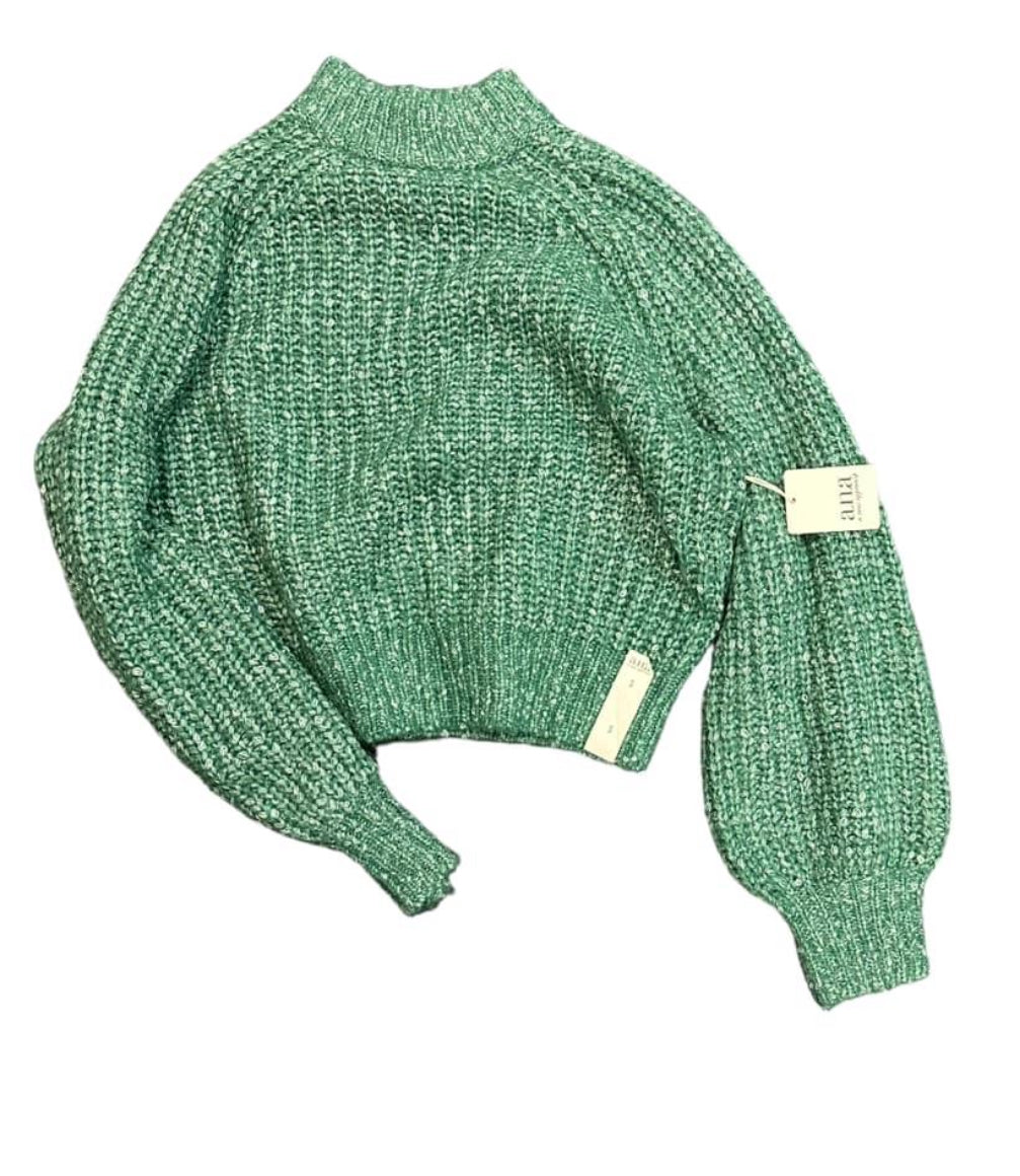 ANA GREEN SWEATER - SMALL