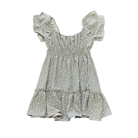 STREETWEAR SOCIETY BLUE FLORAL DRESS 100 LARGE