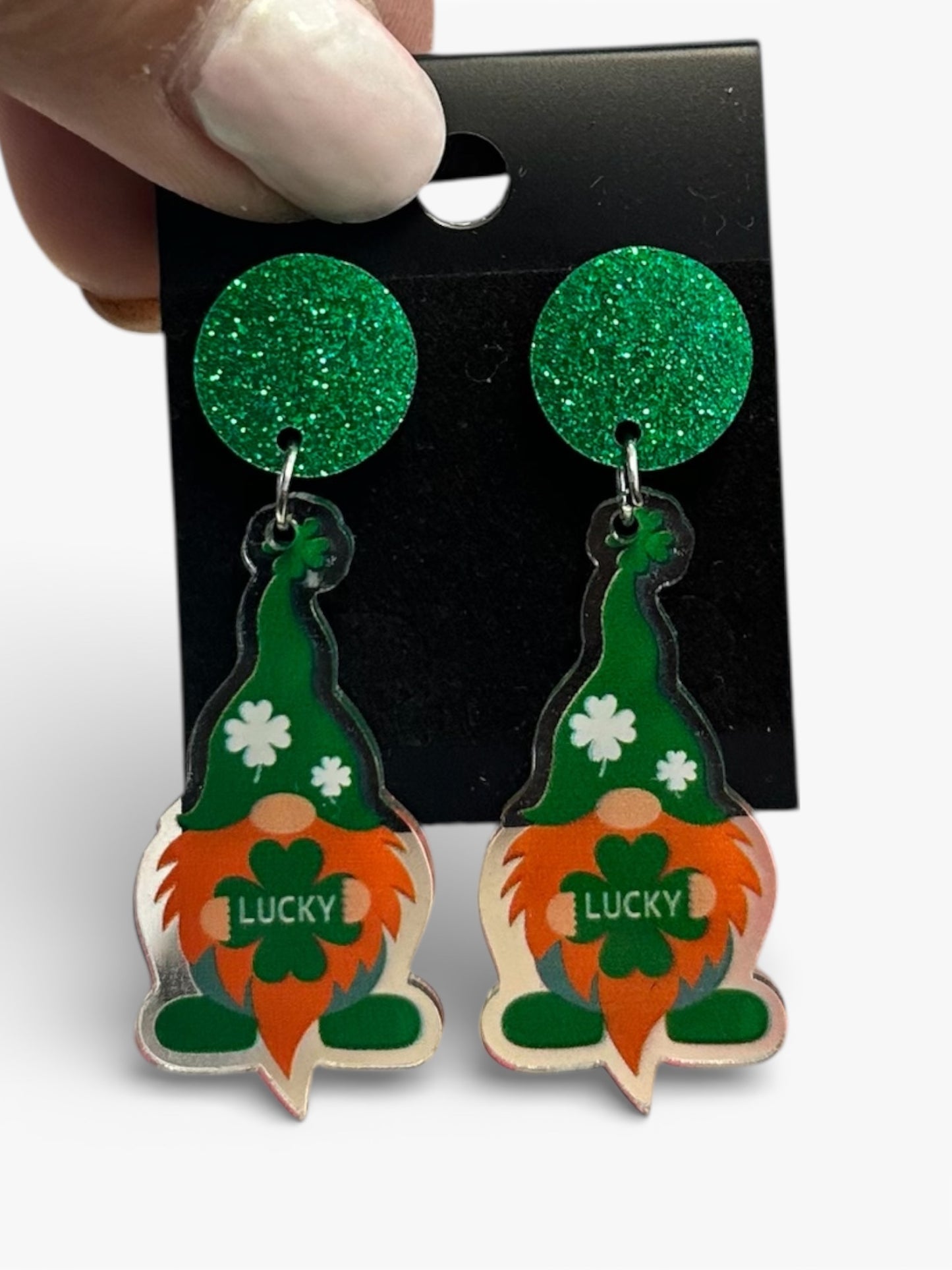 LUCKY LEPRECHAUN EARRINGS 100
